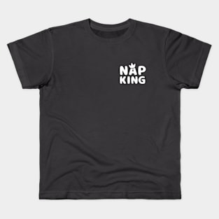 Nap King - Pocket Design Kids T-Shirt